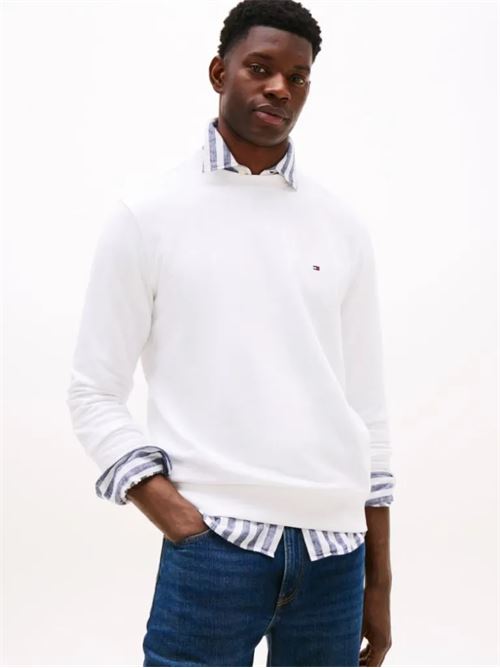 essential terry crewneck TOMMY HILFIGER | MW0MW37237YBR